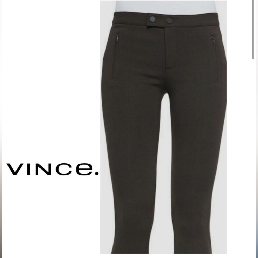 Vince black stretchy pants